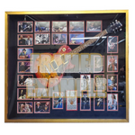 Load image into Gallery viewer, Depeche Mode, The Smiths, The Cure, Billy Idol, Huntington acoustic guitar signed with proof
