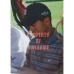 Load image into Gallery viewer, Tiger Woods 16x20 photograph signed with proof personalized to Tony

