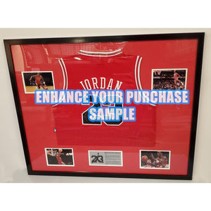 Michael Jordan signed jersey with proof