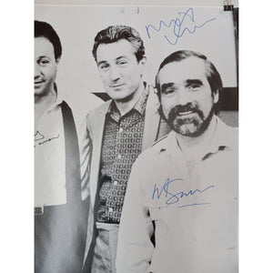 Robert DeNiro, Joe Pesci, Martin Scorsese, Ray Liotta Goodfellas 30x24 poster signed with proof