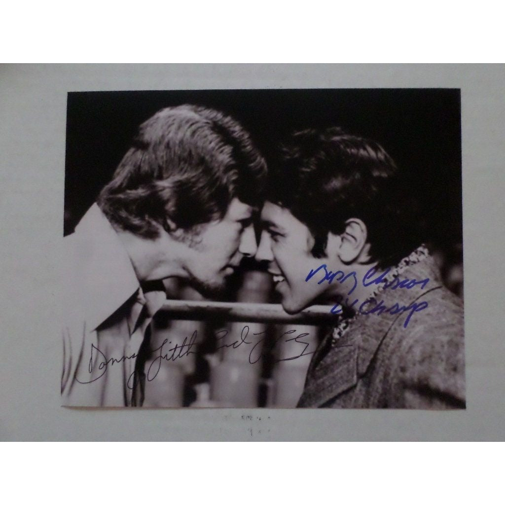Danny Little Red Lopez and Bobby Chacon 8 x 10 sign photo