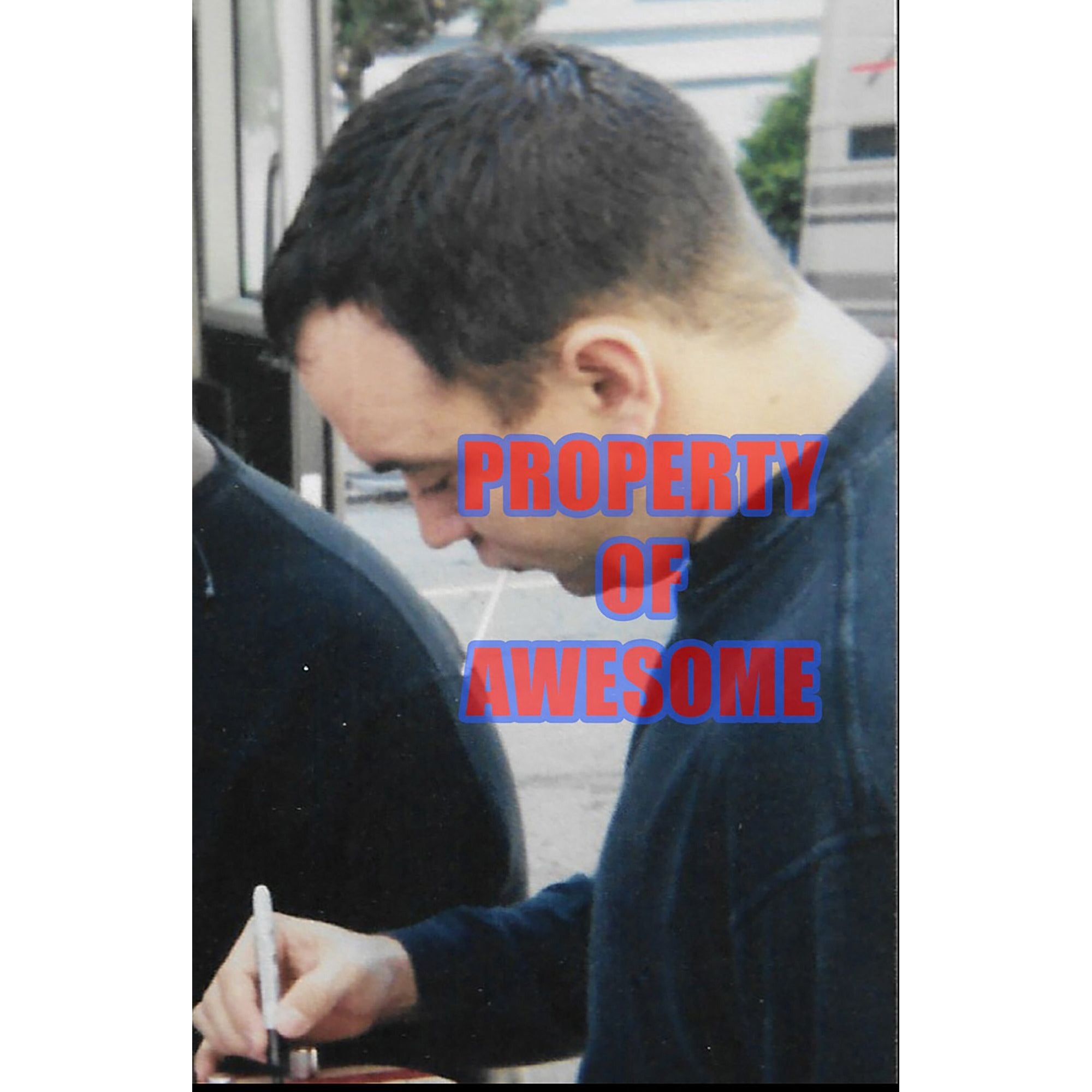 Dave Matthews 8 by 10 signed photo with proof