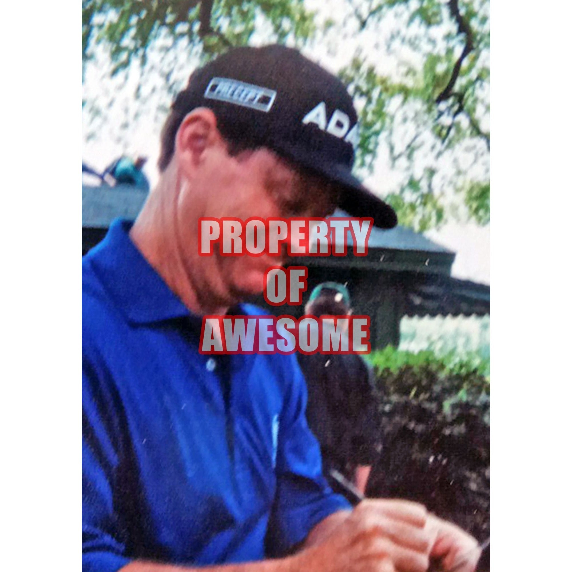 Tom Watson Master signed golf ball with proof