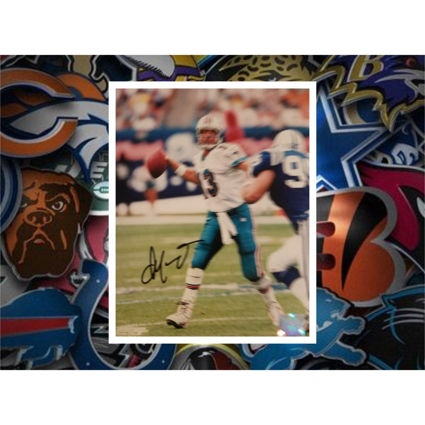Dan Marino Miami Dolphins 8x10 photo signed with proof