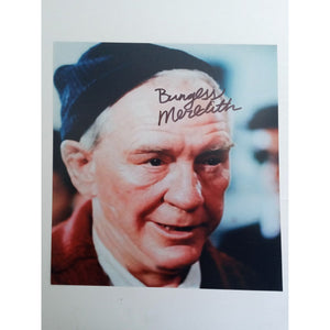 Burgess Meredith 8 by 10 signed photo with proof