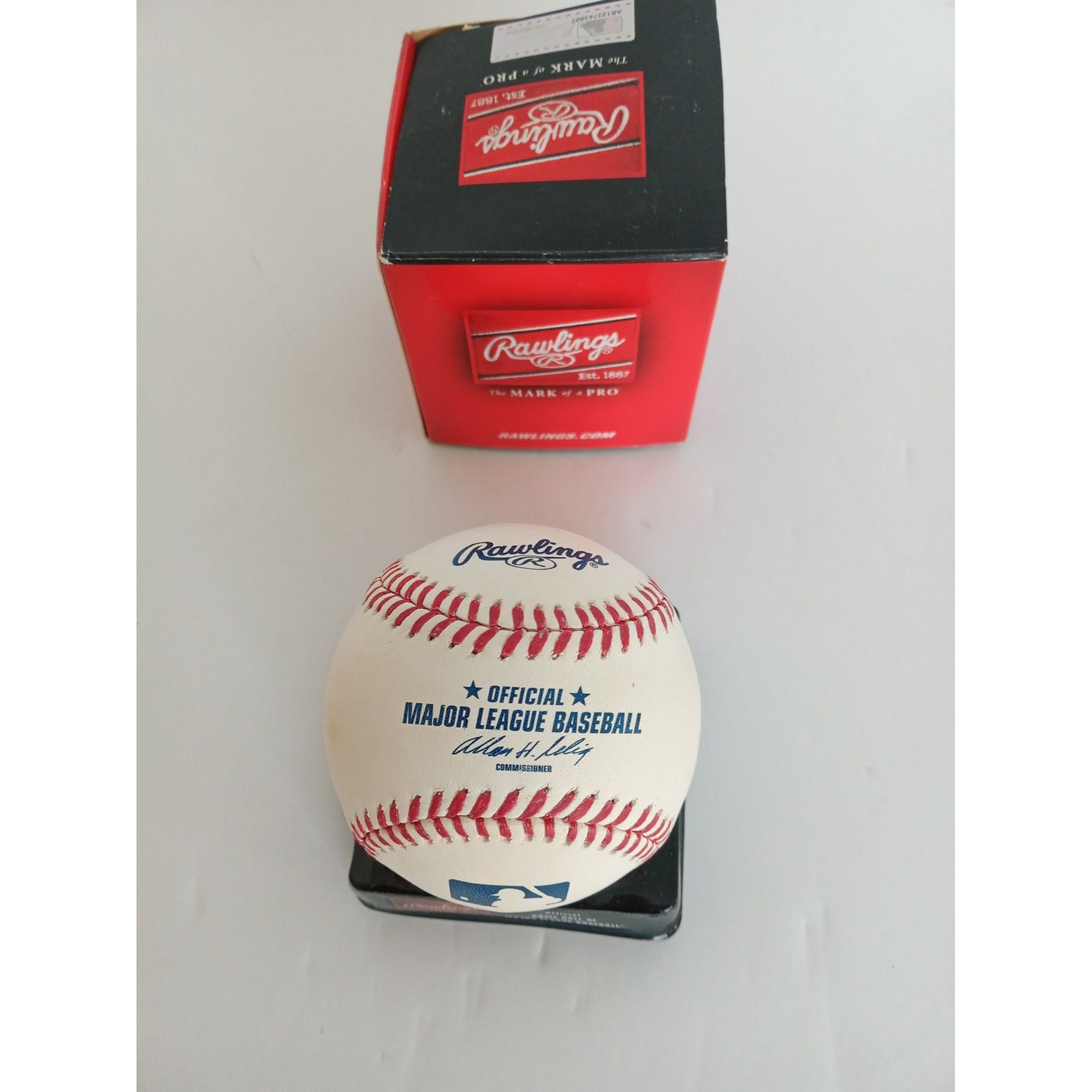 George Steinbrenner New York Yankees MLB baseball signed with proof