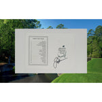 Load image into Gallery viewer, Jack Nicklaus Masters scorecard signed with proof
