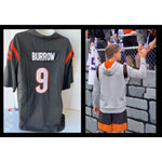 Load image into Gallery viewer, Joe Burrow Cincinnati Bengals game model jersey signed with proof
