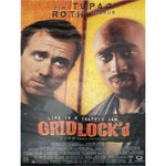 Load image into Gallery viewer, Tupac Shakur and Tim Roth gridlock original movie poster signed
