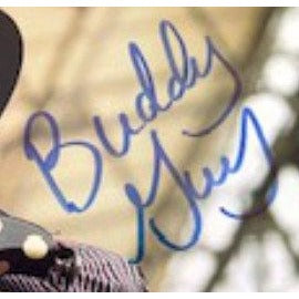Buddy Guy 5 x 7 photo signed with proof