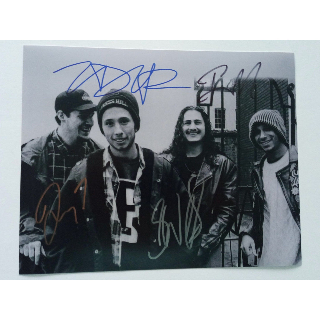 Zack Dela Rocha Tom Morello Rage Against the Machine 8 by 10 signed photo with proof - Awesome Artifacts 