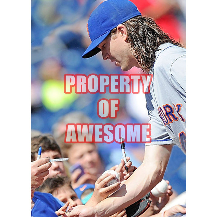 Jacob deGrom New York Mets signed jersey with proof