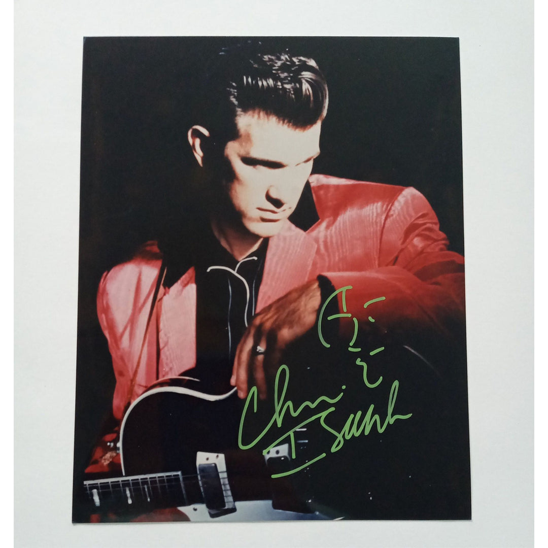 Chris Isaak 8 x 10 signed photo with proof