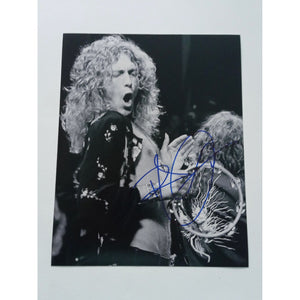 Robert Plant, Led Zeppelin 8 x 10 signed photo with proof