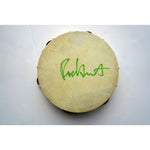 Load image into Gallery viewer, Rod Stewart signed tambourine with proof

