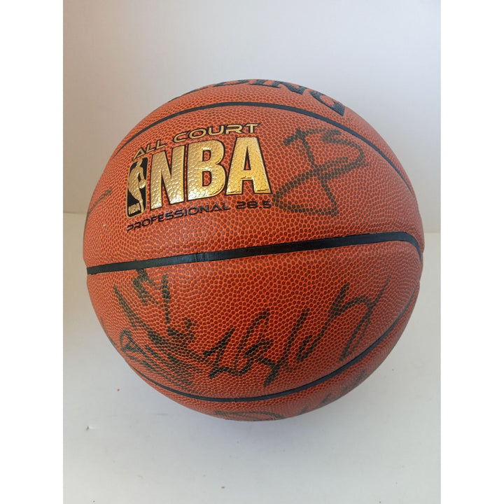 Golden State Warriors 2014-15 NBA champs Steph Curry, Andre Iguodala, Draymond Green signed with proof