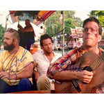 Load image into Gallery viewer, The Hangover Bradley Cooper Zach Galifianakis Ed Helms Justin Bartha and Todd Phillips signed 8 x 10 photo with proof

