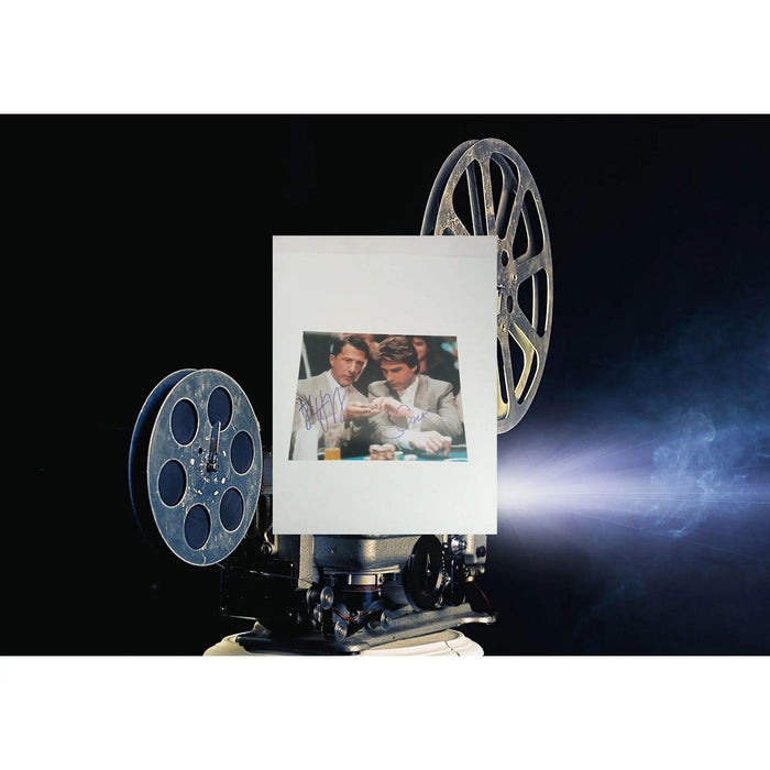 Rain Man Dustin Hoffman and Tom Cruise 8 x 10 signed photo with proof