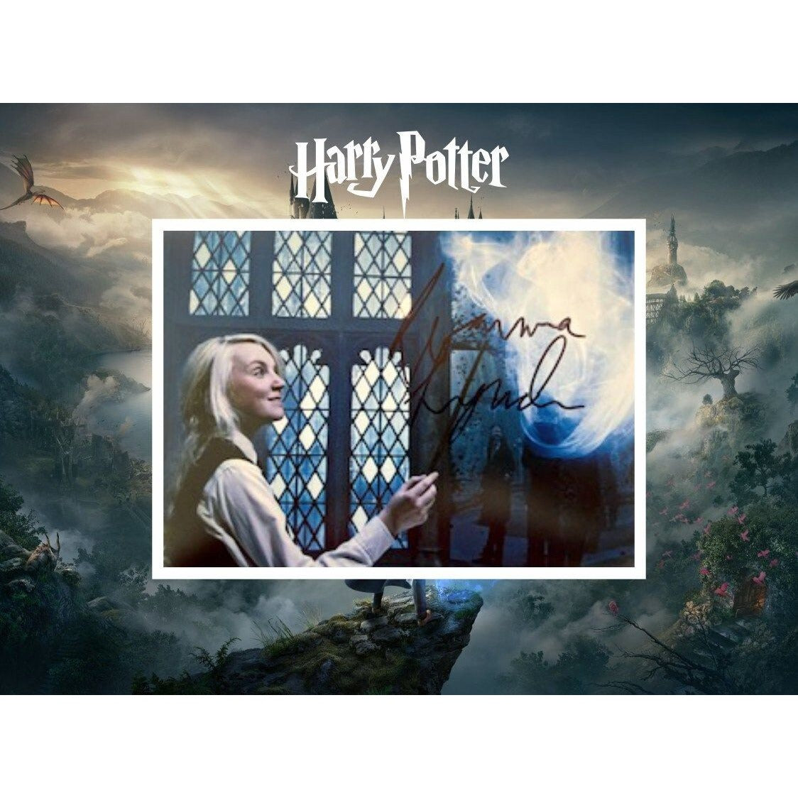 Evanna Lynch Harry Potter 5 x 7 photo signed