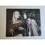 Load image into Gallery viewer, Neil Young and Joni Mitchell 8x10 photo signed with proof

