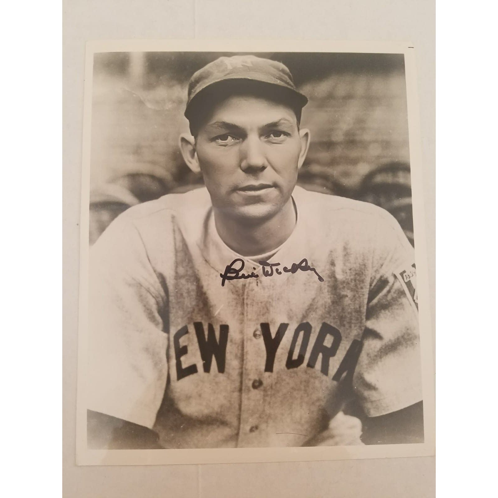 Bill Dickey New York Yankees 8 x 10 signed photo