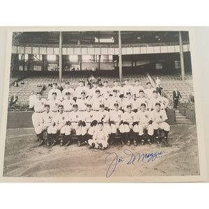 Joe DiMaggio New York Yankees 8x10 signed photo