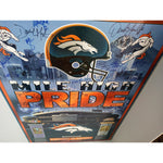 Load image into Gallery viewer, John Elway Denver Broncos Super Bowl champs signed poster
