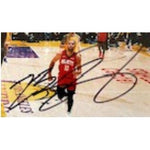 Load image into Gallery viewer, LeBron James 5 x 7 photo Los Angeles Lakers signed with proof
