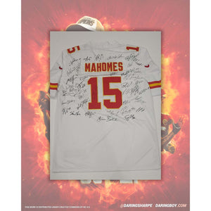 Nike, Other, Nike Patrick Mahomes Kansas City Chiefs Super Bowl Lvii Grey  Jersey Size Small