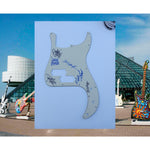 Load image into Gallery viewer, Jerry Garcia and the Grateful Dead electric guitar pickguard signed
