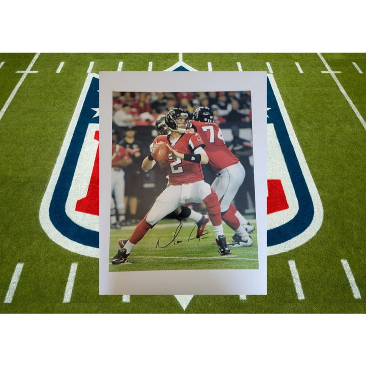 Matt Ryan Atlanta Falcons 16 x 20 photo signed - Awesome Artifacts 