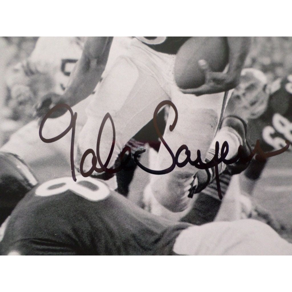 Gale Sayers Chicago Bears 8 x 10 signed photo with proof