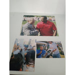Load image into Gallery viewer, Tiger Woods and Jack Nicklaus 8 x 10 signed photo with proof
