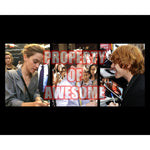 Load image into Gallery viewer, Harry Potter Daniel Radcliffe Emma Watson Rupert Grint 8 by 10 signed with proof
