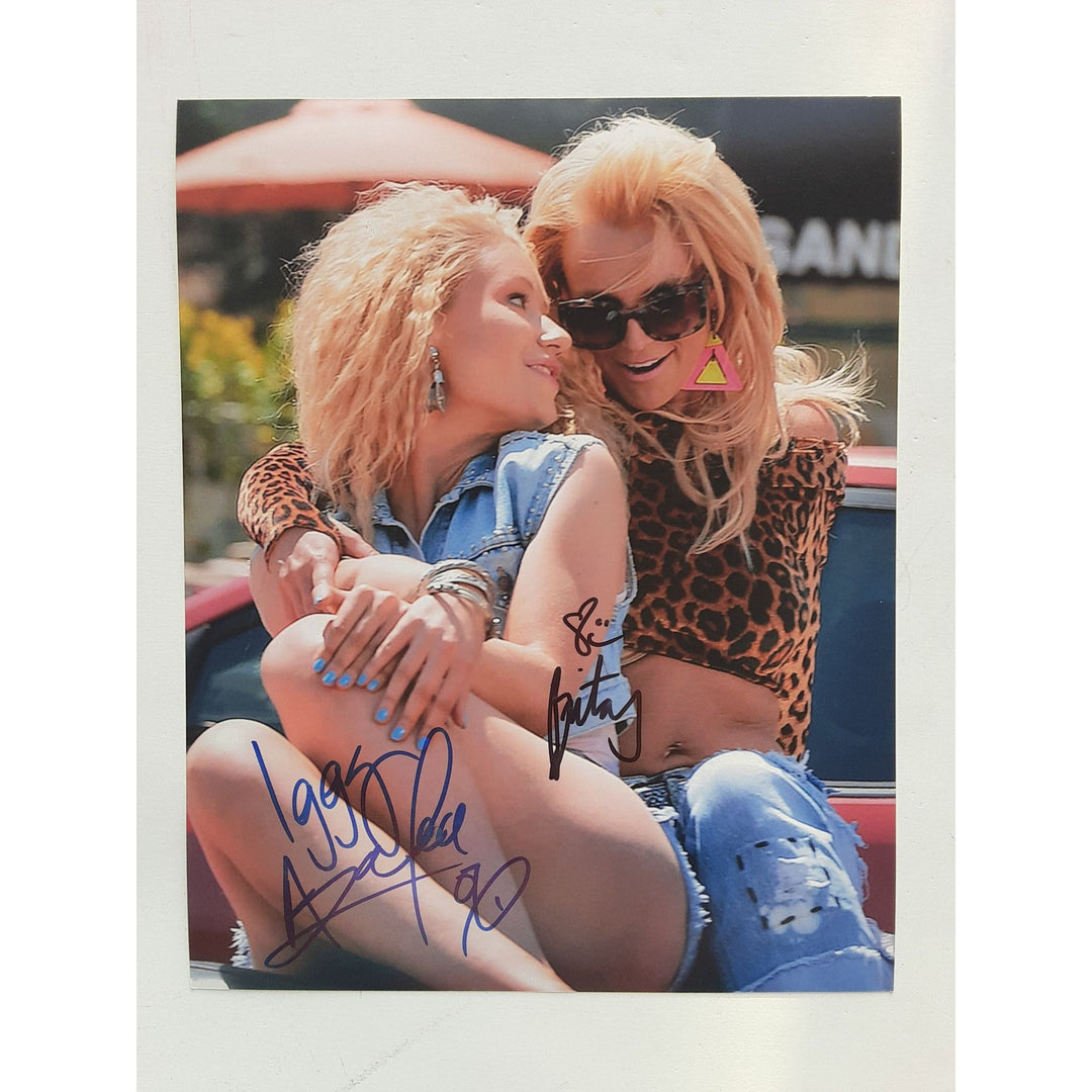 Brittany Spears and Iggy Azalea 8 x 10 signed photo with proof