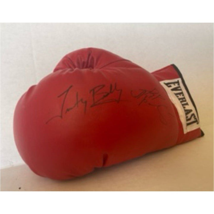 Timothy Bradley Ruslan  Provodnikov Everlast leather boxing glove signed with proof - Awesome Artifacts 