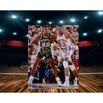 Load image into Gallery viewer, Patrick Ewing and David Robinson 8 by 10 signed photo
