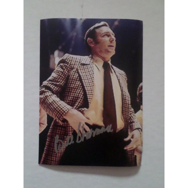 Bill Sharman Los Angeles Lakers 5 x 7 signed photo