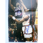 Load image into Gallery viewer, Dream Team Michael Jordan, Magic Johnson, Larry Bird 1992 USA Gold Medal winning basketball team poster

