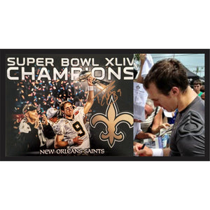 Drew Brees New Orleans Saints 8x10 photo signed with proof
