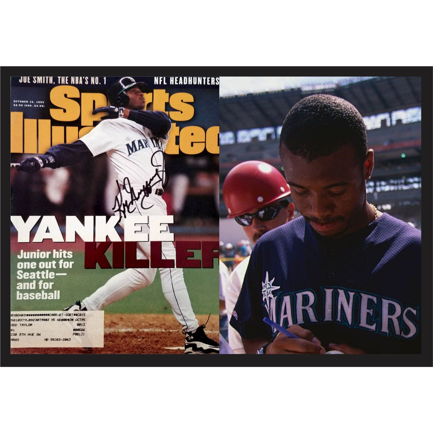 Seattle Mariners Ken Griffey Jr Sports Illustrated Cover Poster