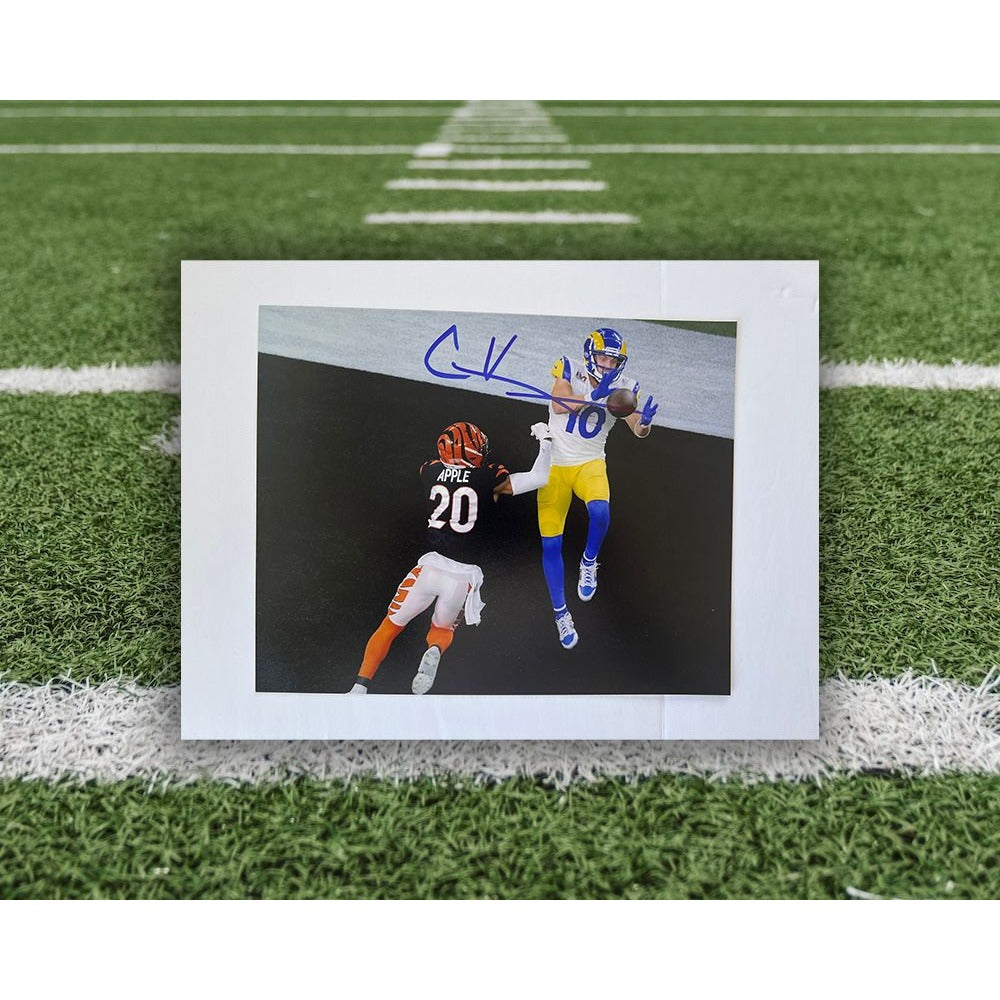 Cooper Kupp Los Angeles Rams Autographed 16 x 20 Super Bowl