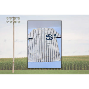 Field of Dreams James Earl Jones Kevin Costner Ray Liotta cast signed jersey