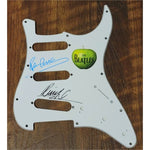 Load image into Gallery viewer, Paul McCartney and Ringo Starr electric guitar pickguard signed with proof

