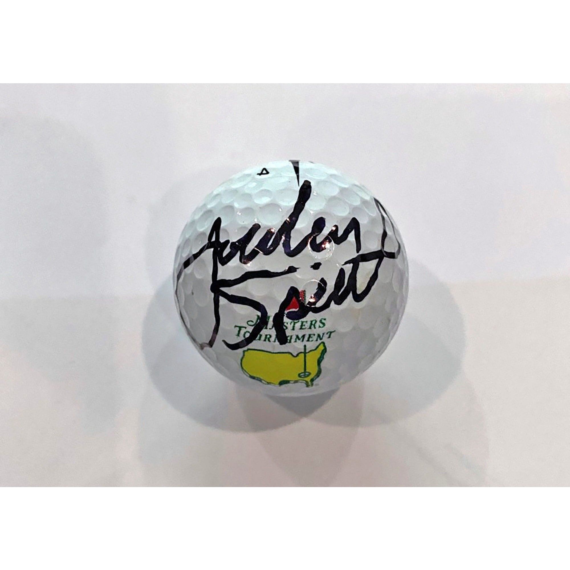 Jordan Spieth Masters champion signed golf ball with proof