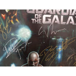 Load image into Gallery viewer, Guardians of the Galaxy 36x24 Vin Diesel Bradley Cooper Chris Pratt Stan Lee cast signed with proof
