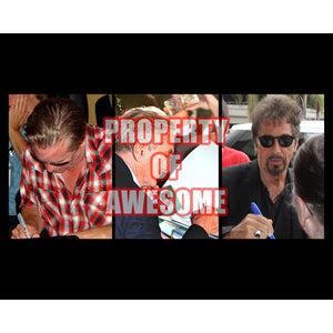 Heat, Al Pacino, Val Kilmer and Robert De Niro 8 x 10 signed photo with proof