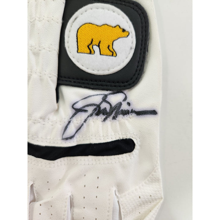 Jack Nicklaus the Golden Bear golf glove signed with proof