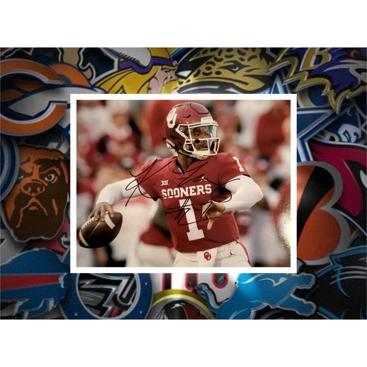 Kyler Murray Oklahoma Sooners 8x10 photo signed