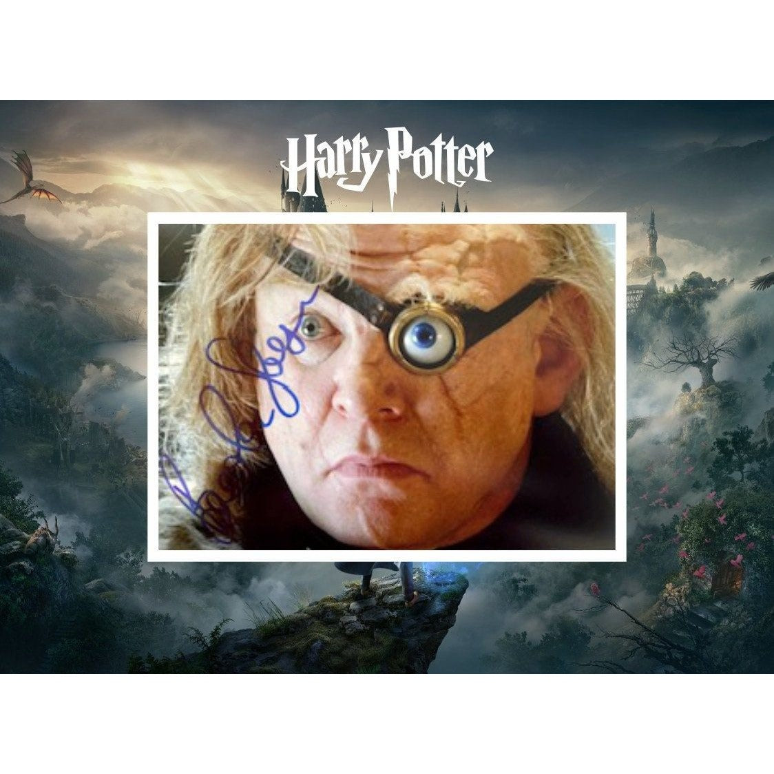 Brendan Gleeson Harry Potter 5x7 photo signed